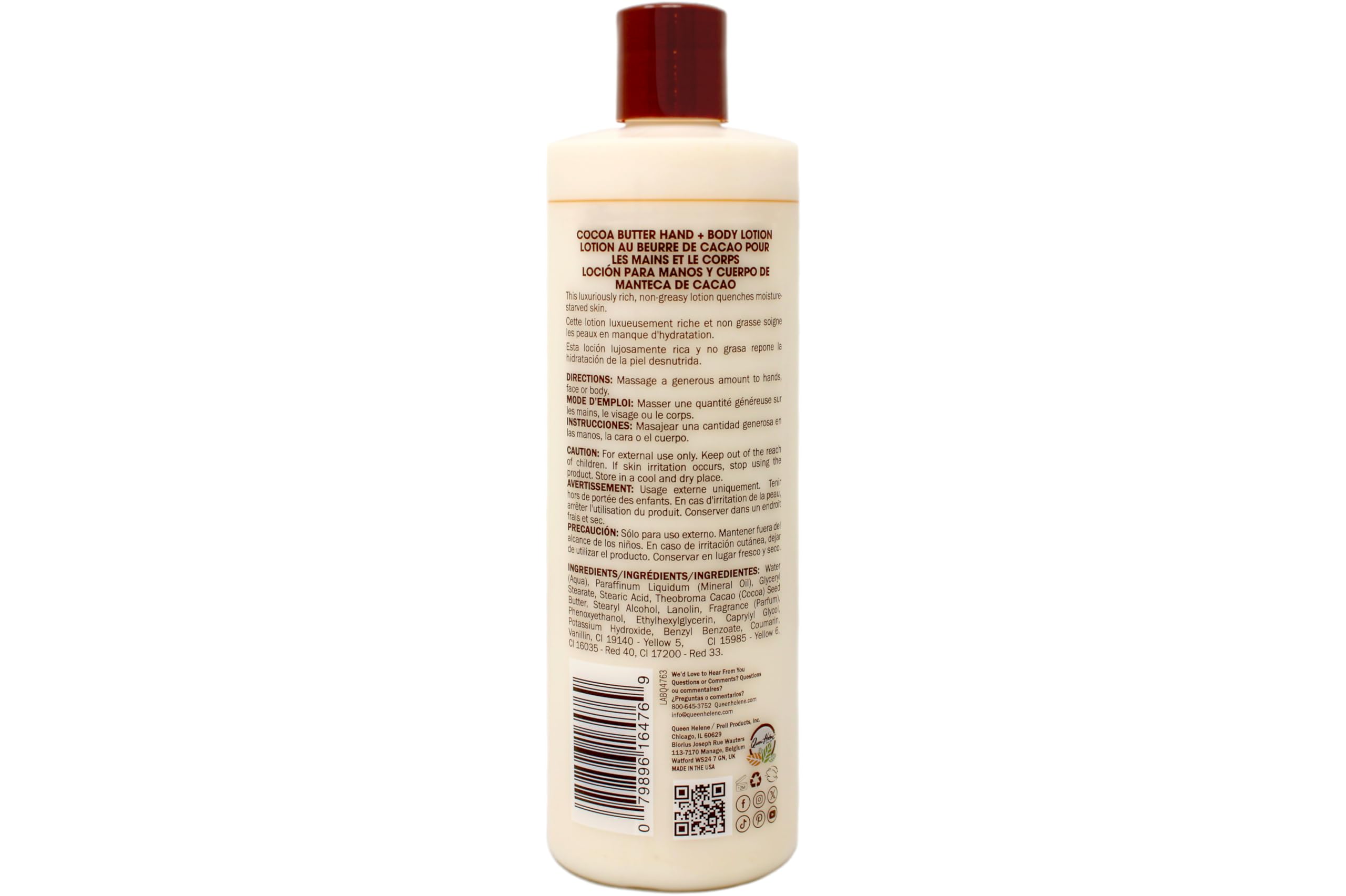 Queen Helene Cocoa Butter Hand Body Lotion 16 oz - Thumbnail 2