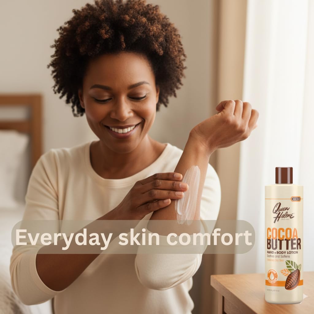 Queen Helene Cocoa Butter Hand Body Lotion for Dry Skin 32 oz - Thumbnail 3