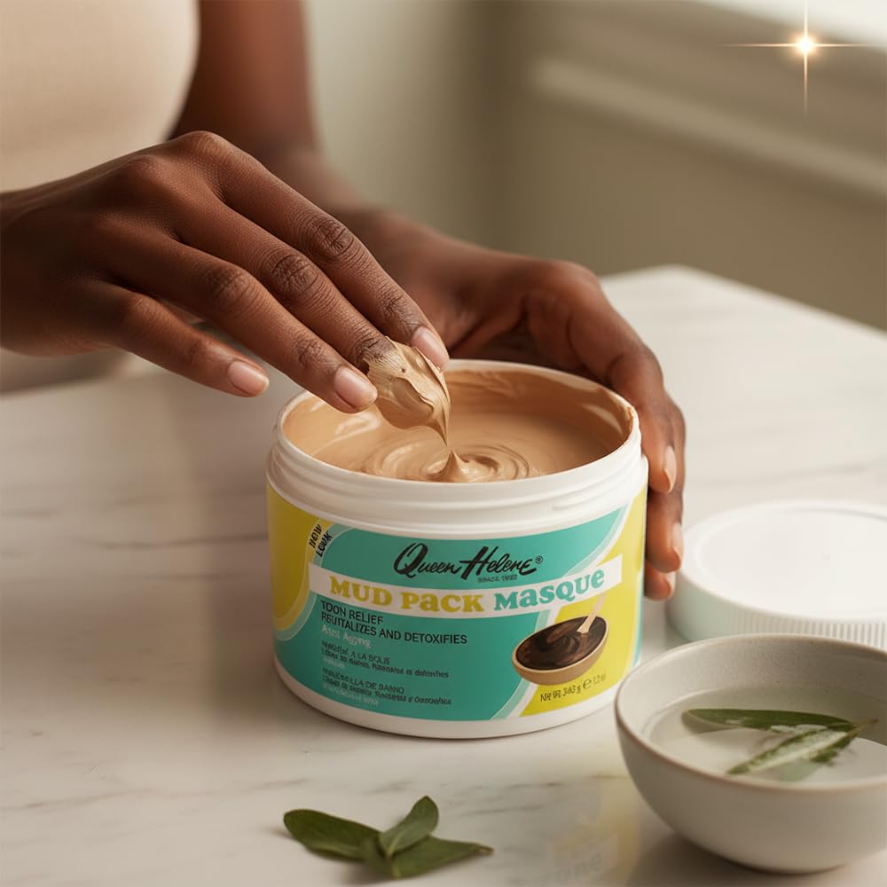 Queen Helene Mud Pack Masque Cleanser Softening Smoothening Tightens Loose Skin - Thumbnail 2