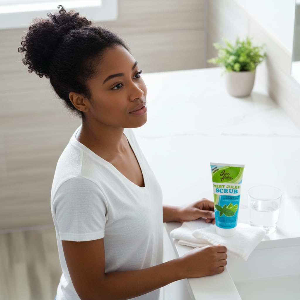 Queen Helene Gentle Scrub Mint Julep 6 oz - Thumbnail 2