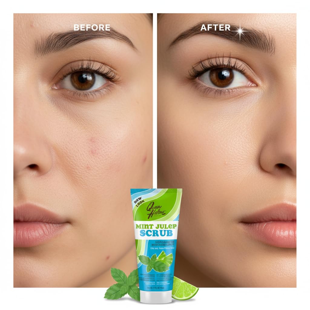 Queen Helene Gentle Scrub Mint Julep 6 oz - Thumbnail 3