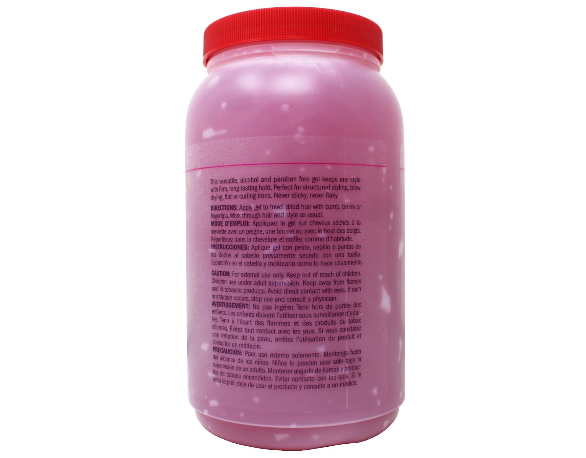 Queen Helene Hard To Hold Styling Gel Firm Hold 7 Alcohol Free Paraben Free 5 Lb - Thumbnail 3