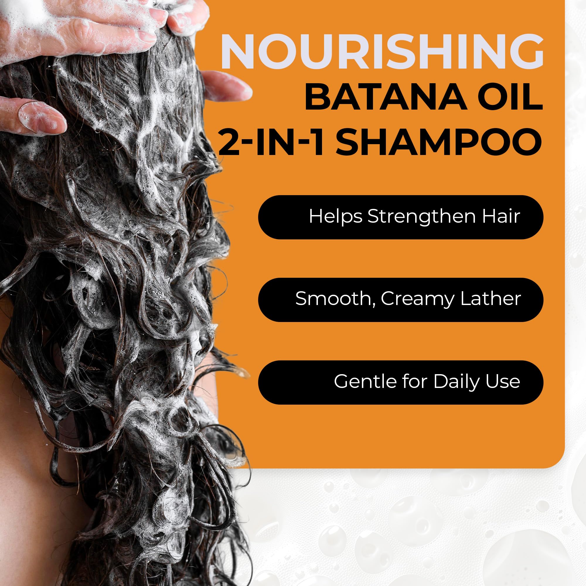 Ra Cosmetics Batana Oil 2 In 1 Strengthening Shampoo Conditioner Promotes Hair - Thumbnail 2