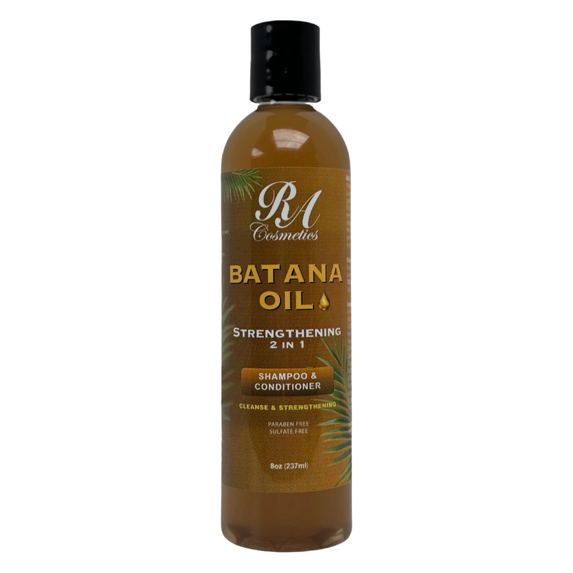 Ra Cosmetics Batana Oil 2 In 1 Strengthening Shampoo Conditioner Promotes Hair