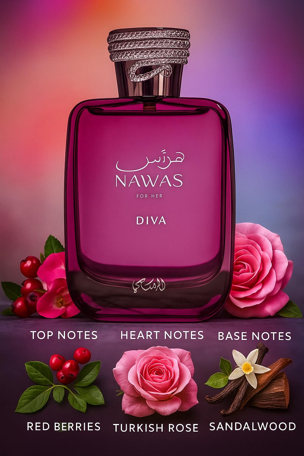 Rasasi Hawas Diva 3.38 Fl Oz For Women EDP - Thumbnail 3