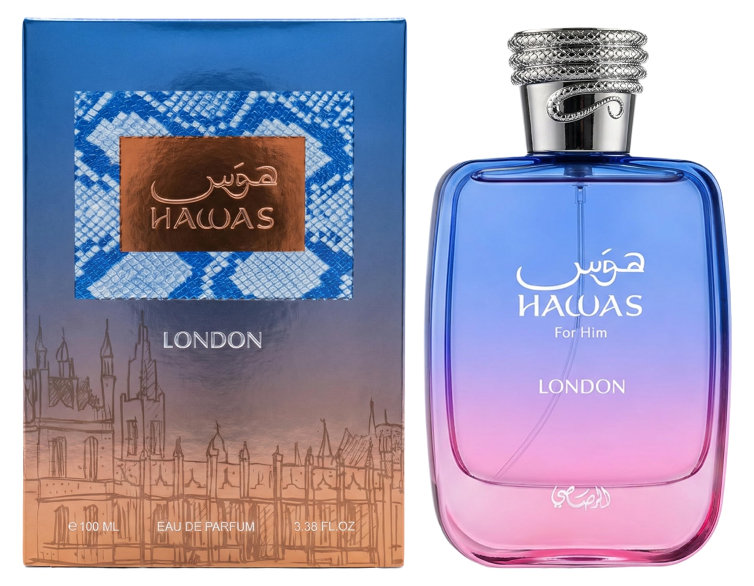 Rasasi Hawas London M 3.4 Spr EDP - Thumbnail 2