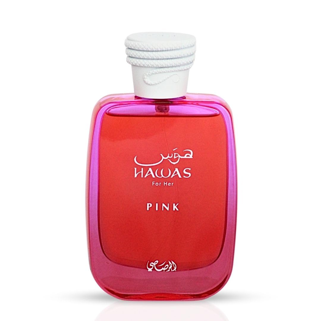 Rasasi Hawas Pink for Her Floral Fruity With Neroli Vanilla Cotton Candy - Thumbnail 2