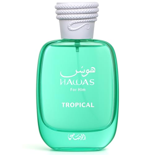 Rasasi Hawas Tropical Fragrances 614514464441 For Men EDP 3.3 oz - Thumbnail 3