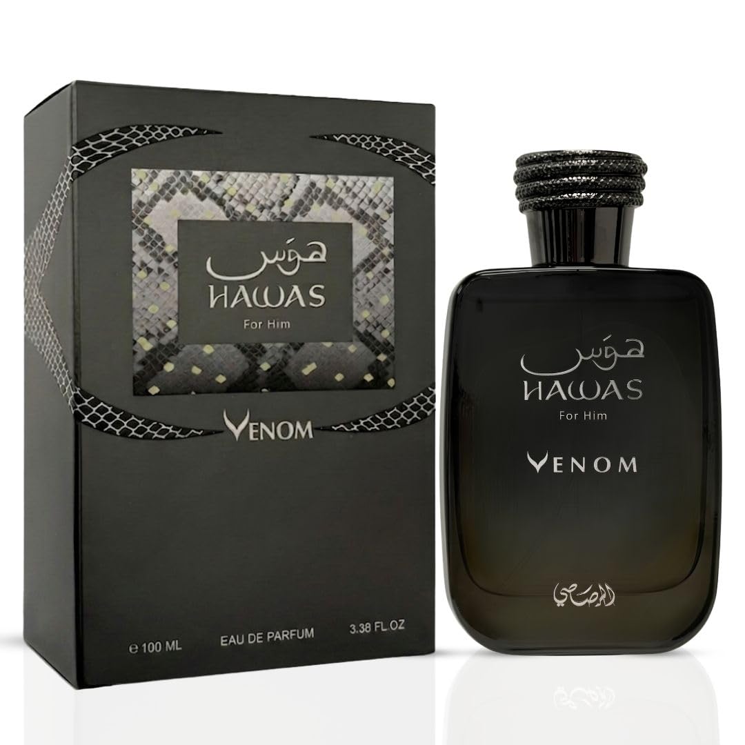 Rasasi Hawas Venom 3.4 U United Arab Emir. 48pcs Bybox EDP