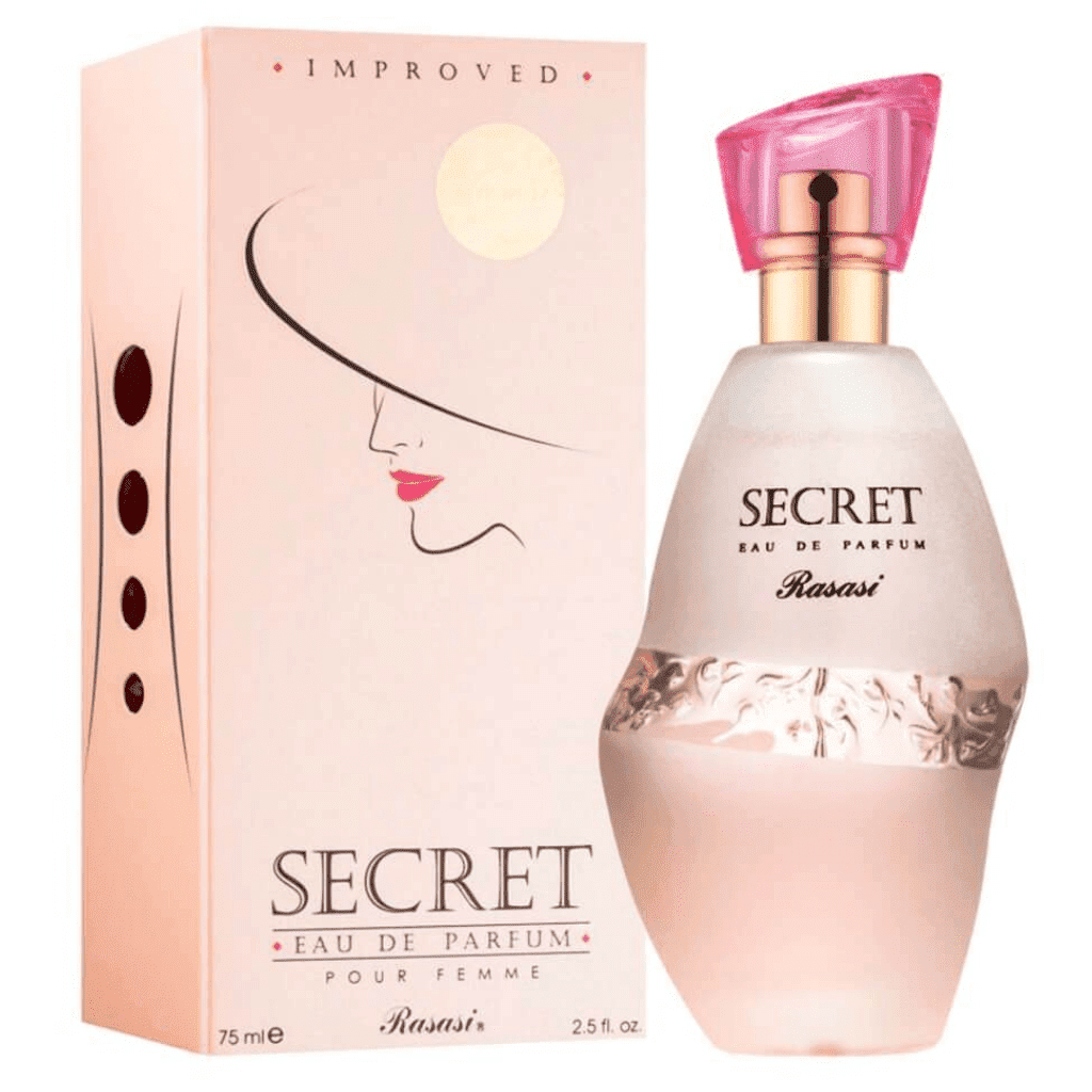 Rasasi Ladies Secret Fragrances 614514430118 EDP 2.5 oz