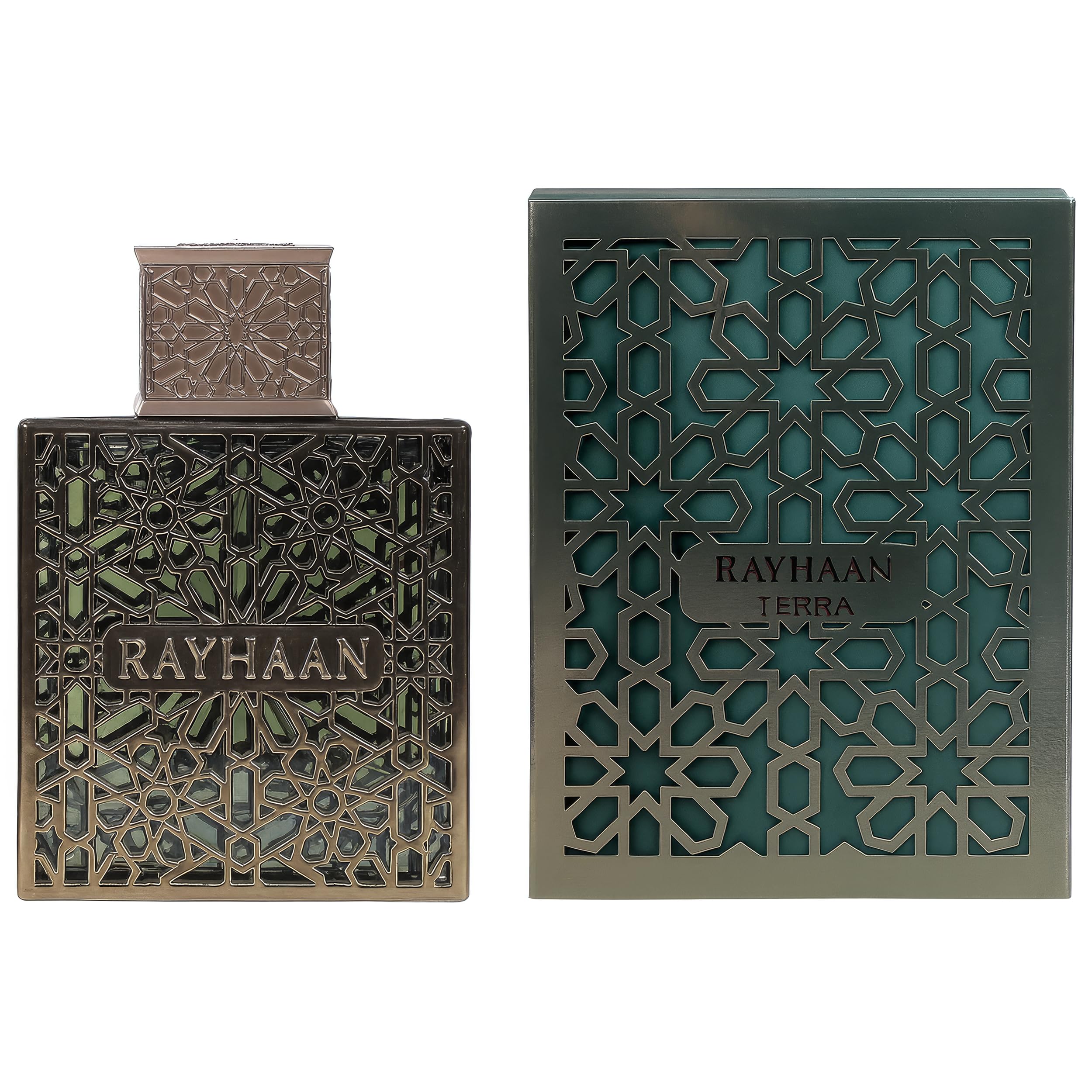 Rayhaan Terra Spicy Woody Amber Oriental Long Lasting for Unisex / Unisex EDP - Thumbnail 2