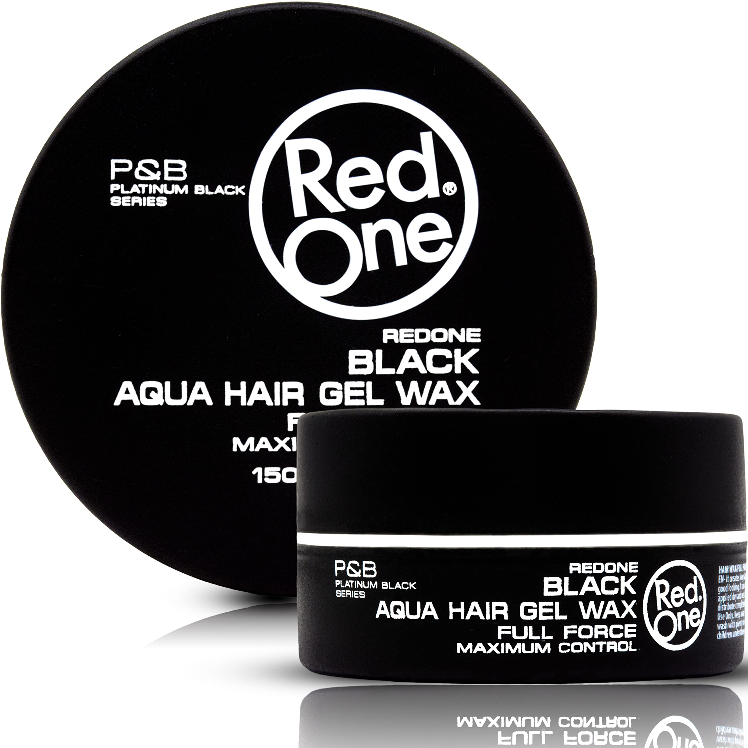 Red One Aqua Hair Wax Black 150 ml