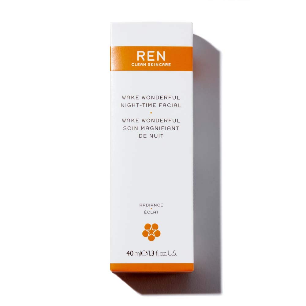 Ren Clean Skincare Wake Wonderful Night Time Facial 1.3 Fl Oz - Thumbnail 3