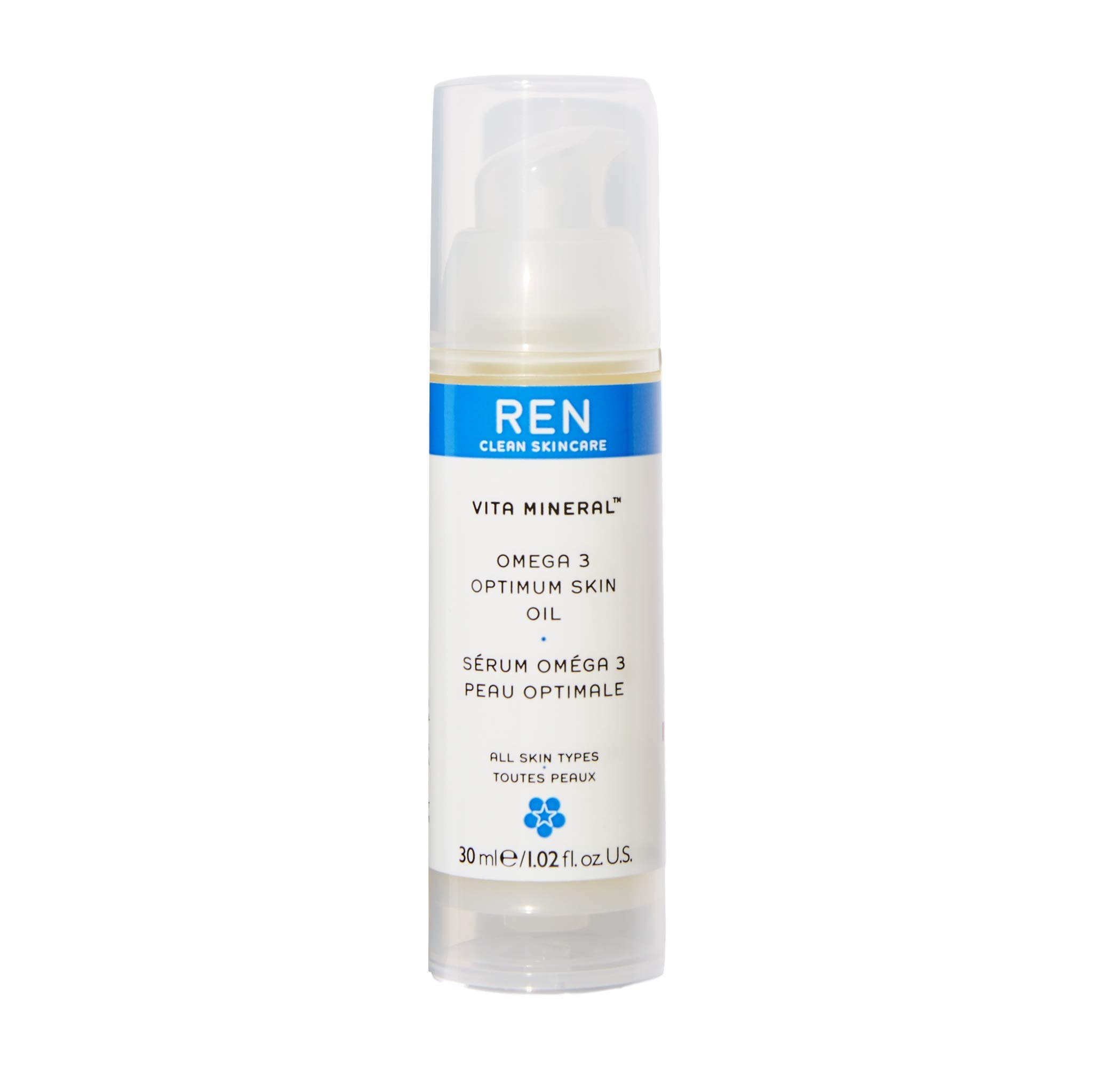 Ren Clean Skincare Vitamineral Omega 3 Optimun Skin Serum Oil 1 Fl Oz - Thumbnail 2