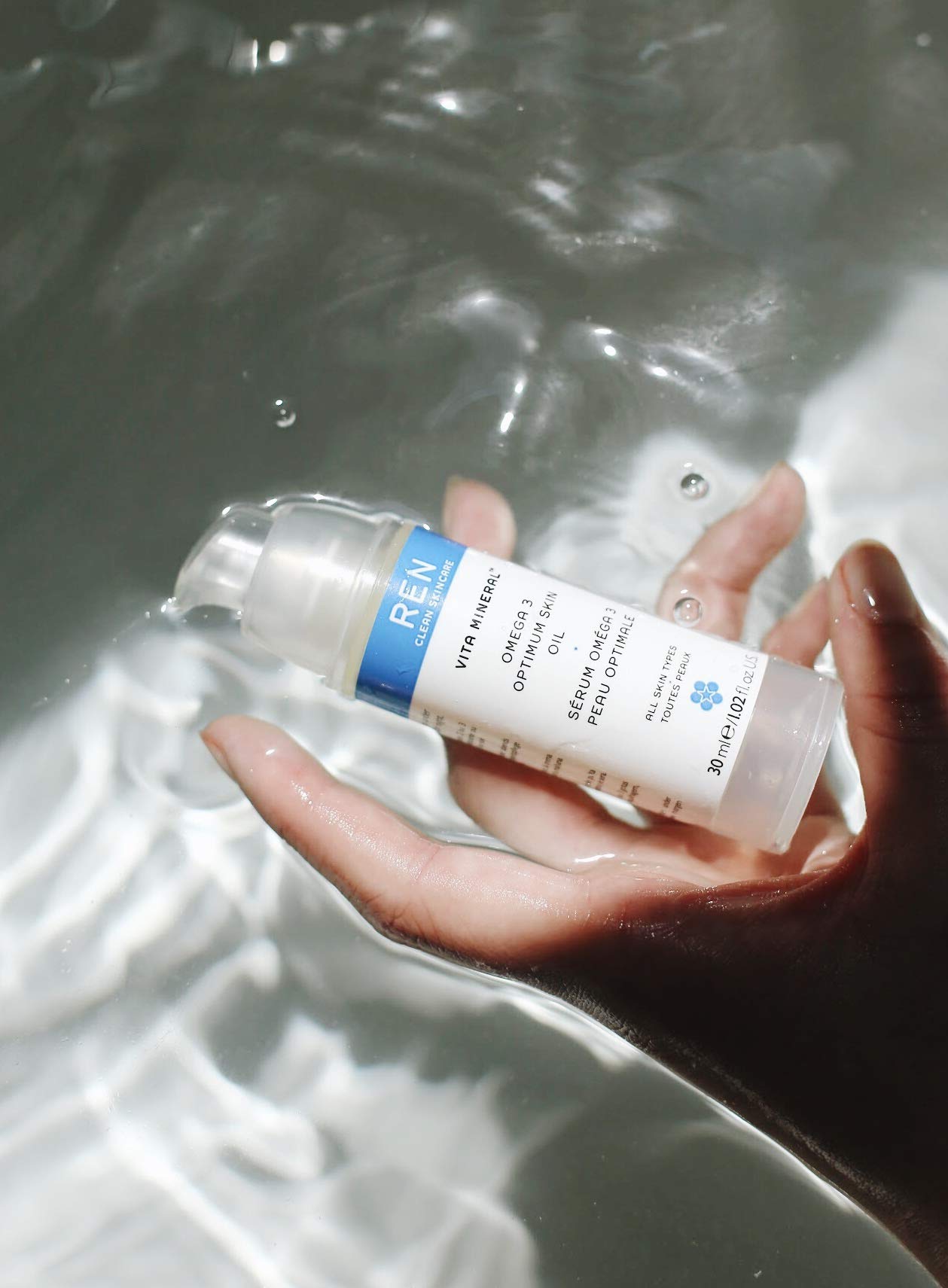 Ren Clean Skincare Vitamineral Omega 3 Optimun Skin Serum Oil 1 Fl Oz - Thumbnail 3
