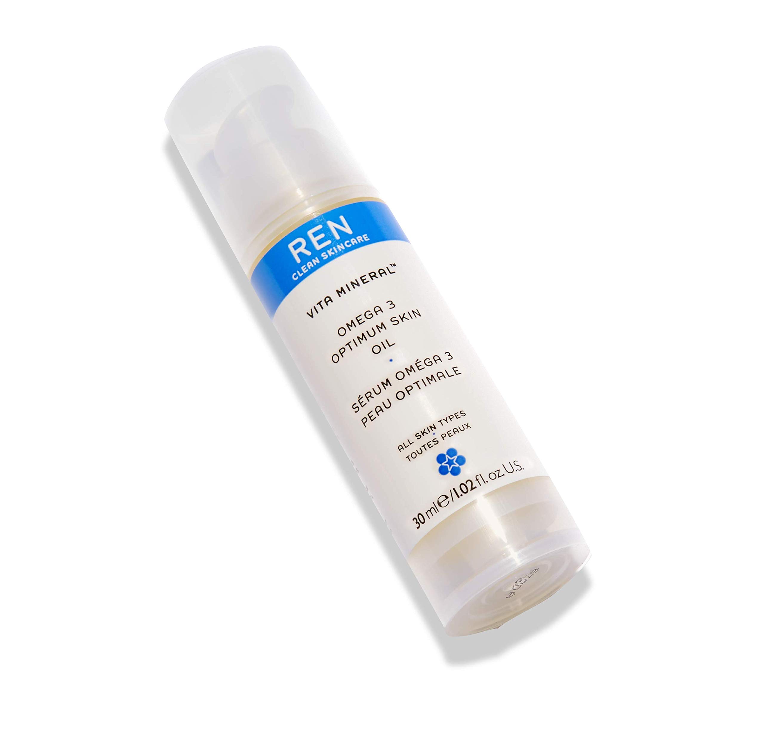 Ren Clean Skincare Vitamineral Omega 3 Optimun Skin Serum Oil 1 Fl Oz