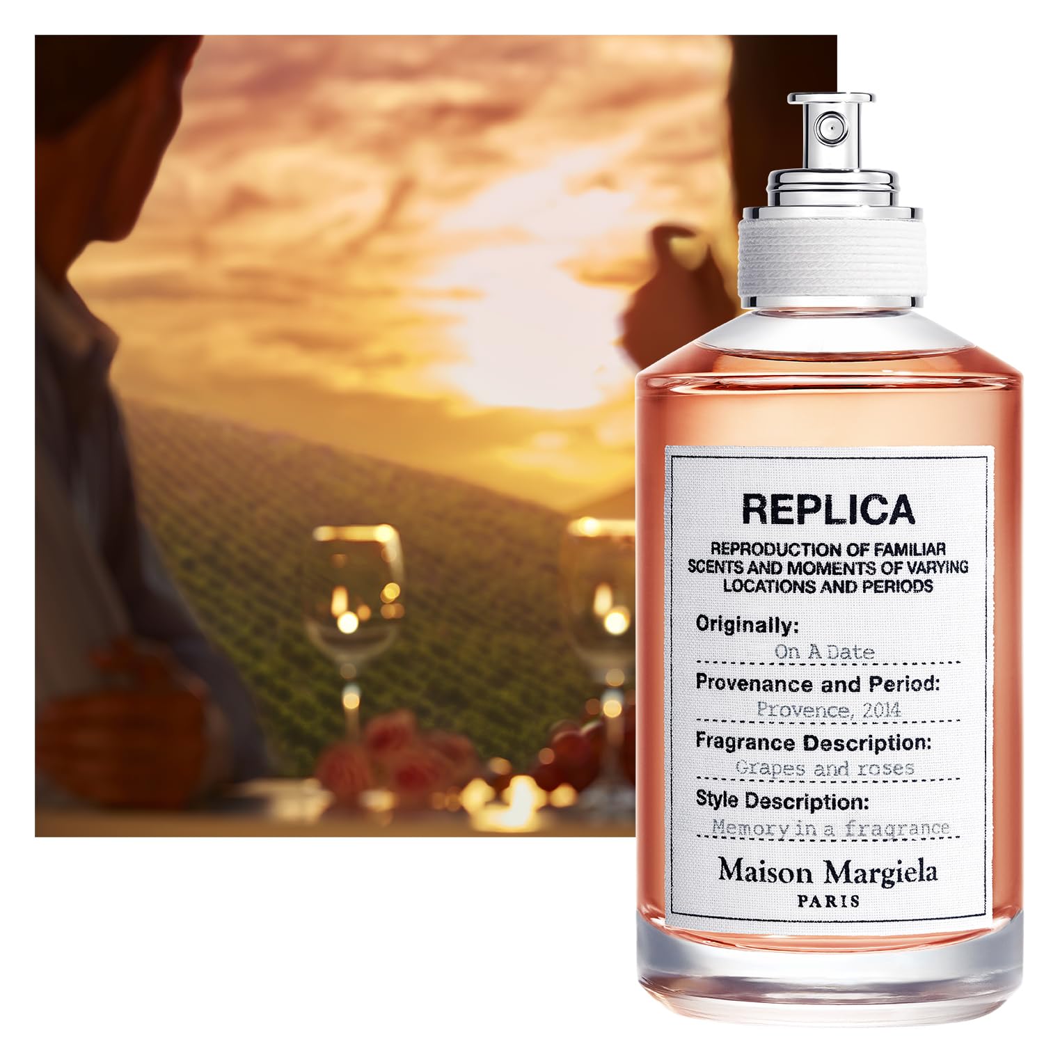 Maison Margiela Replica On A Date Floral With Patchouli Rose Black Current - Thumbnail 2