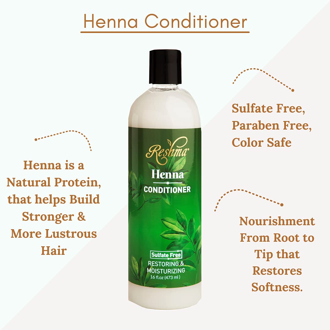 Reshma Beauty Conditioner Infused With Henna Oil Argan Oil and Grapeseed - Thumbnail 2