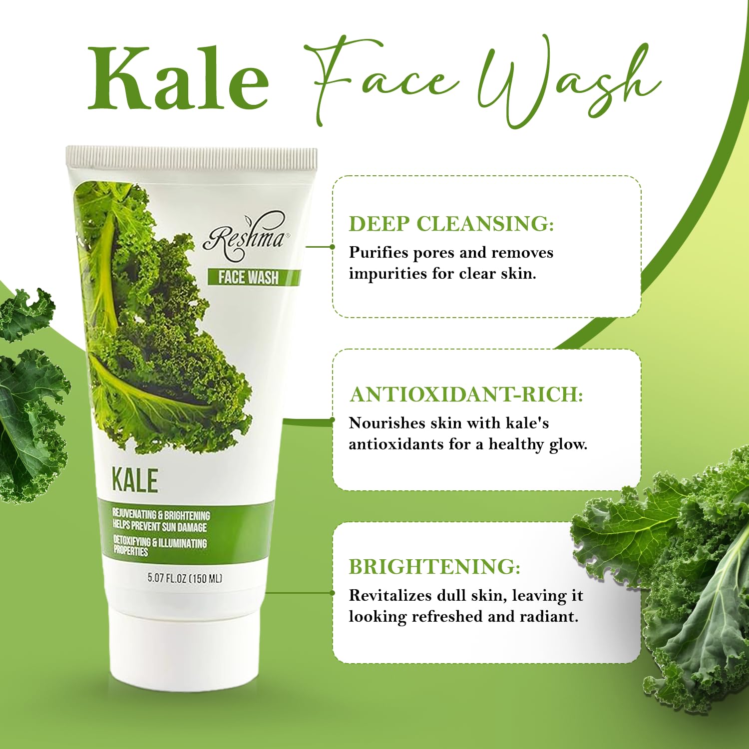 Reshma Kale Face Wash 5.07 oz - Thumbnail 3