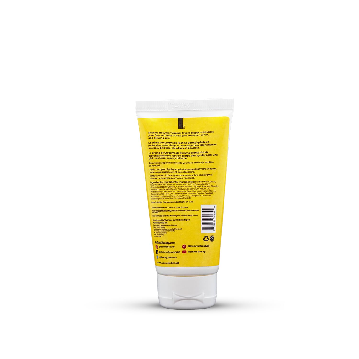 Reshma Turmeric Cream 2.54 oz - Thumbnail 3