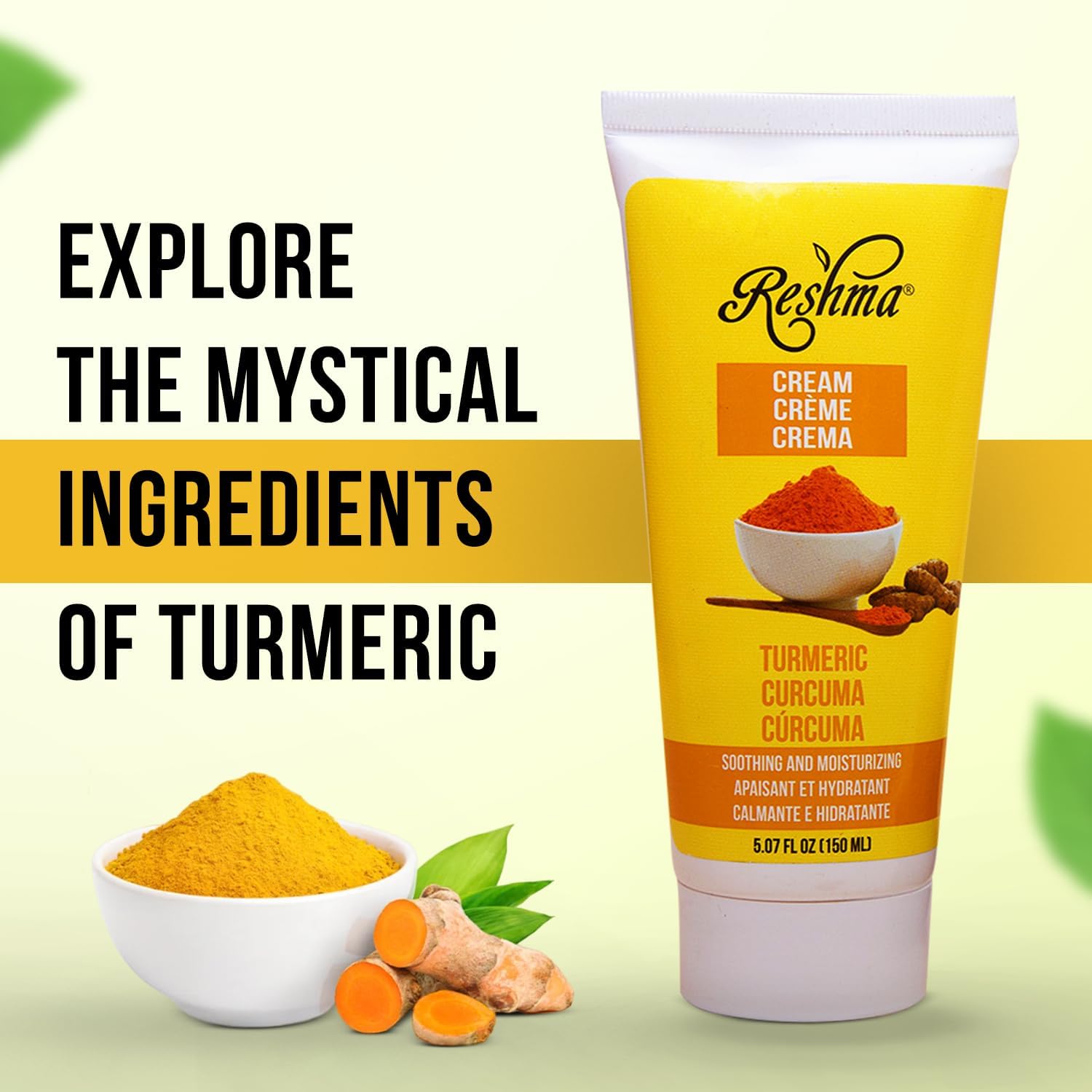 Reshma Beauty Turmeric Gold Skincare Set Turmeric Face Wash Turmeric Scrub and - Thumbnail 2