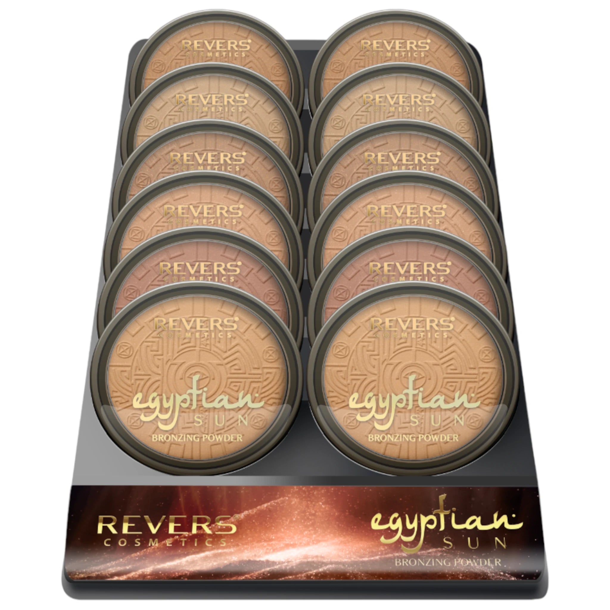 (12-pack) Revers Cosmetics Egyptian Sun Bronzing Powder