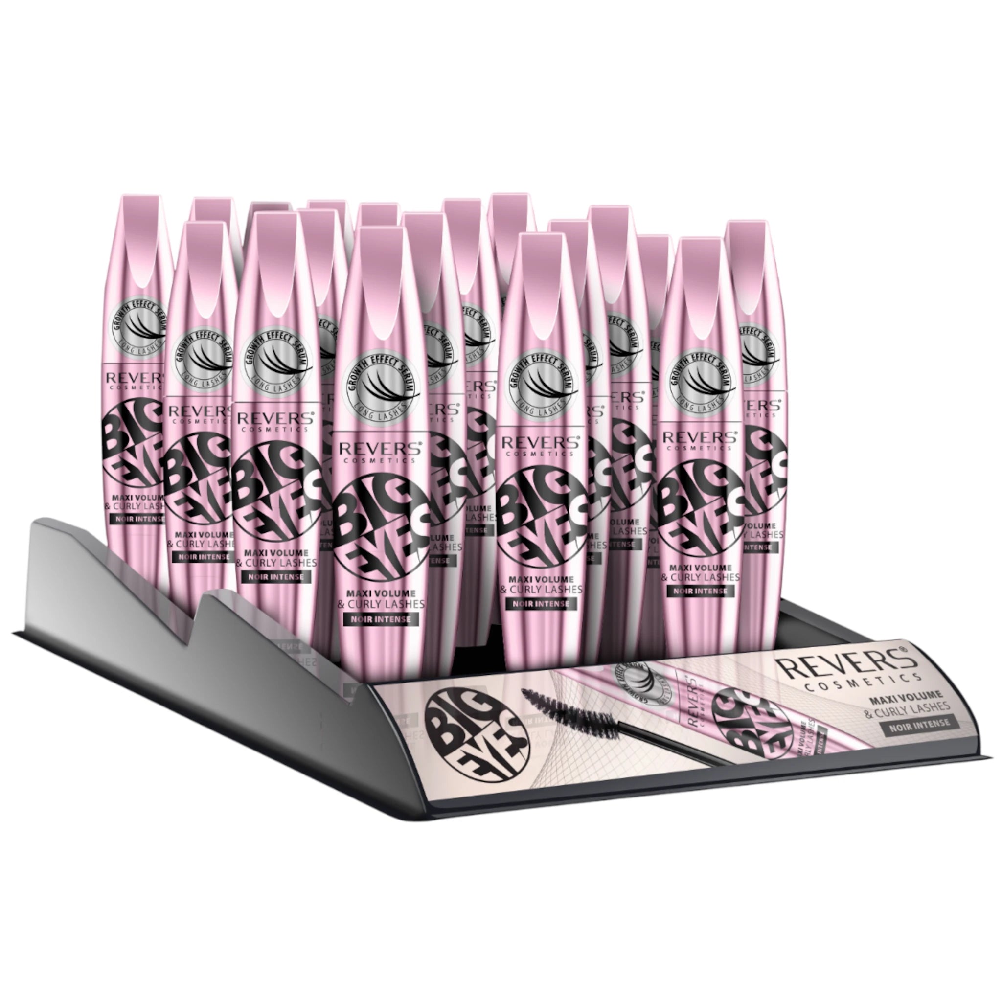 (12-pack) Revers Cosmetics Mascara Big Eyes
