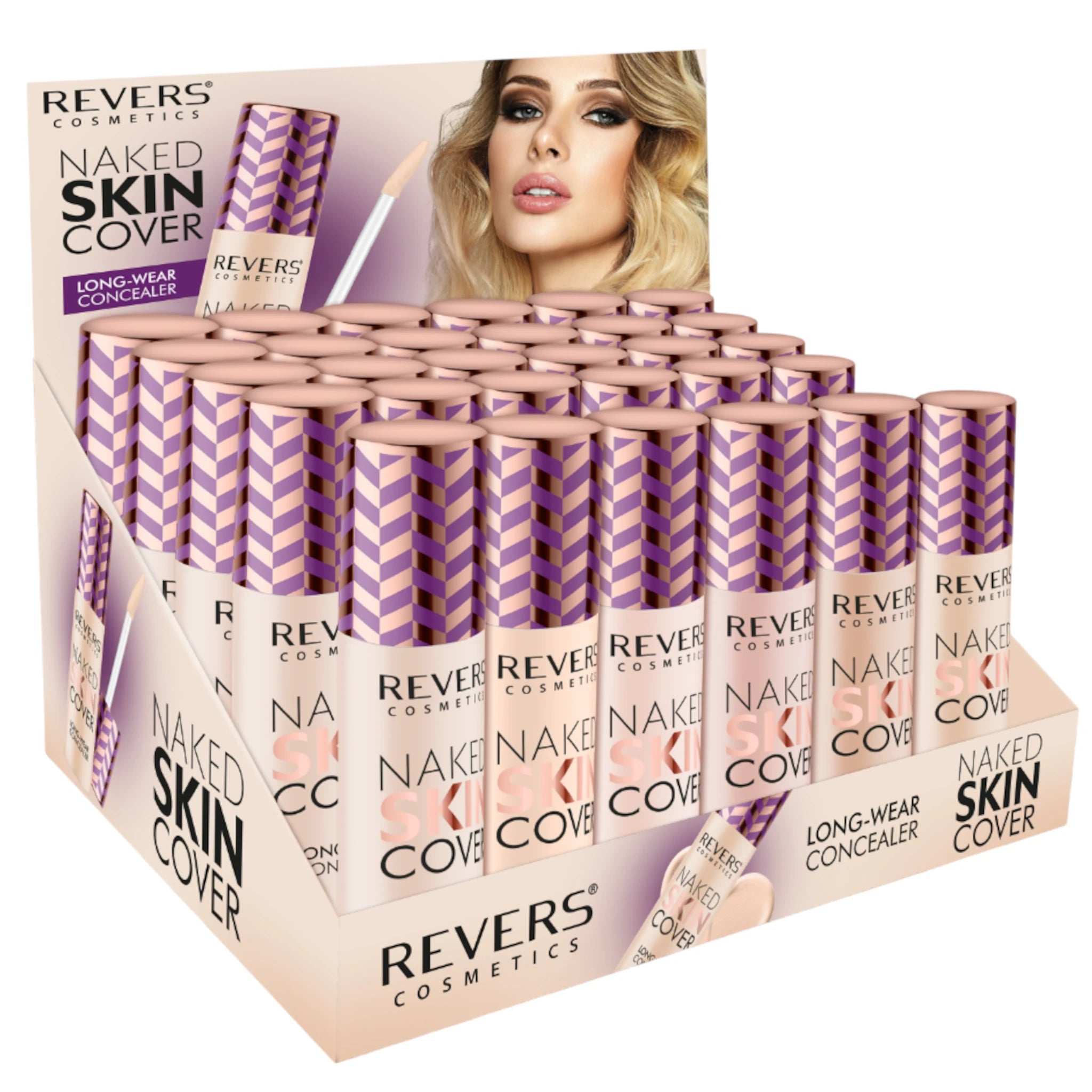 (30-pack) Revers Cosmetics Naked Skin Cover Liquid Concealer 05