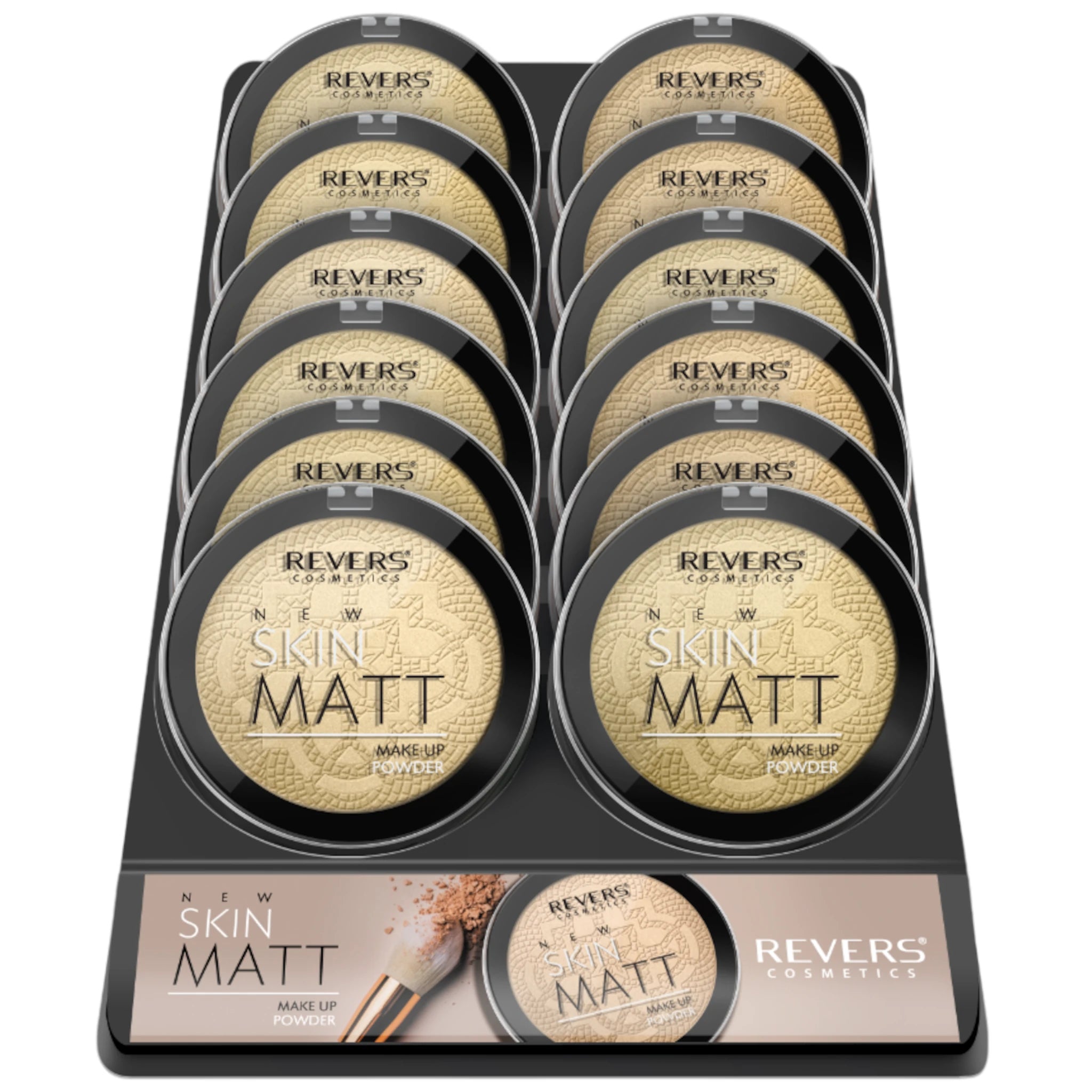 (12-pack) Revers Cosmetics New Skin Matt Mattyfying Powder