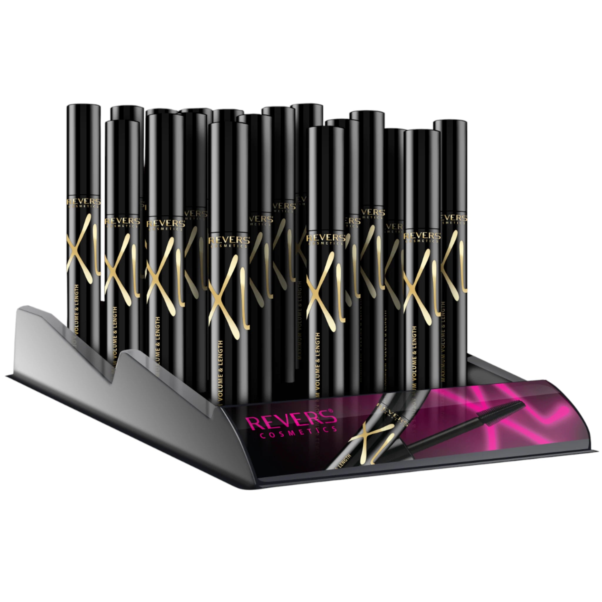 (12-pack) Revers Cosmetics XL Mascara