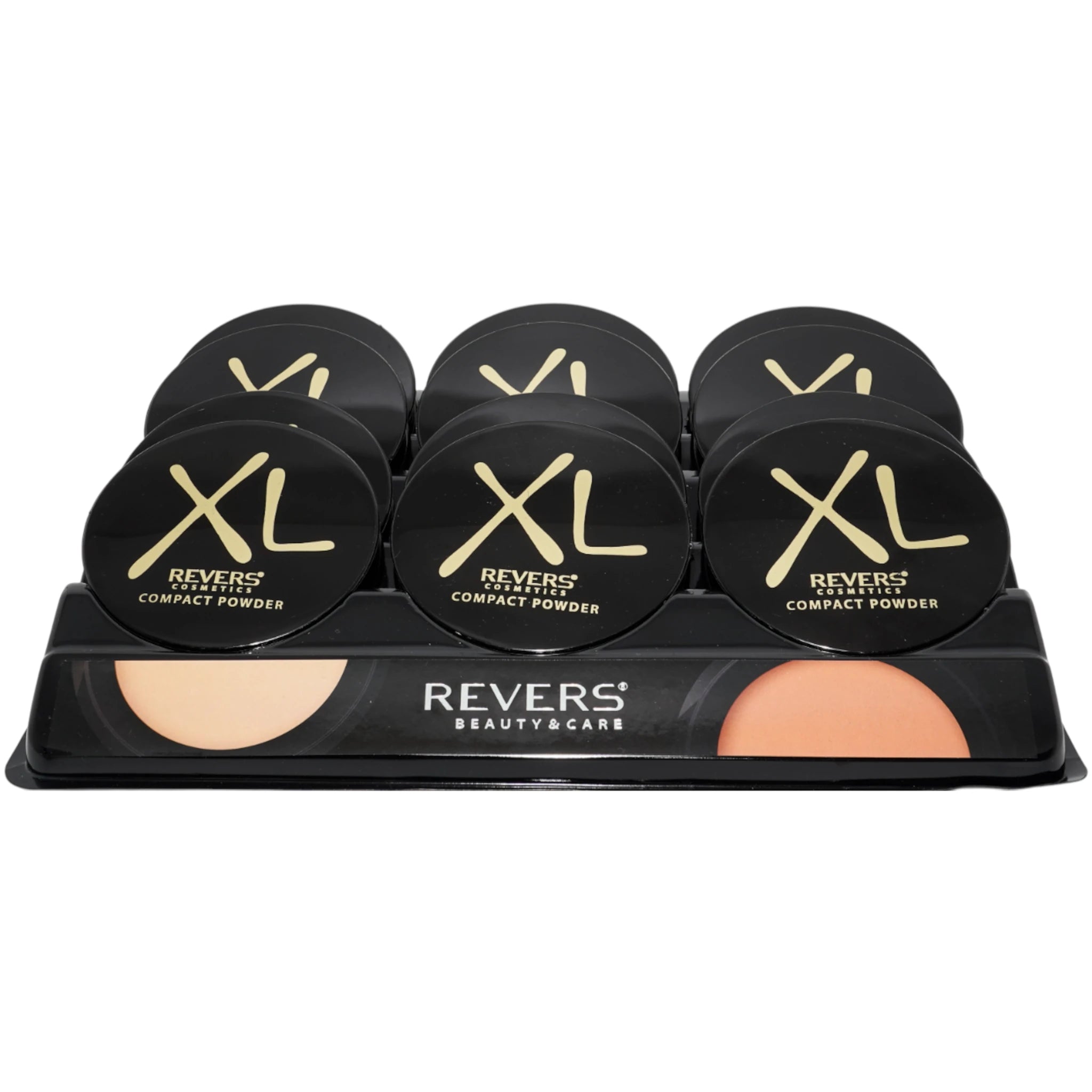 (12-pack) Revers Cosmetics XL Pressed Powder