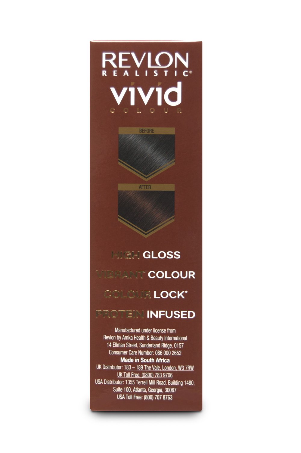 Revlon Realistic Vivid Colour Protein Infused Permanent Color Hair Dye With
