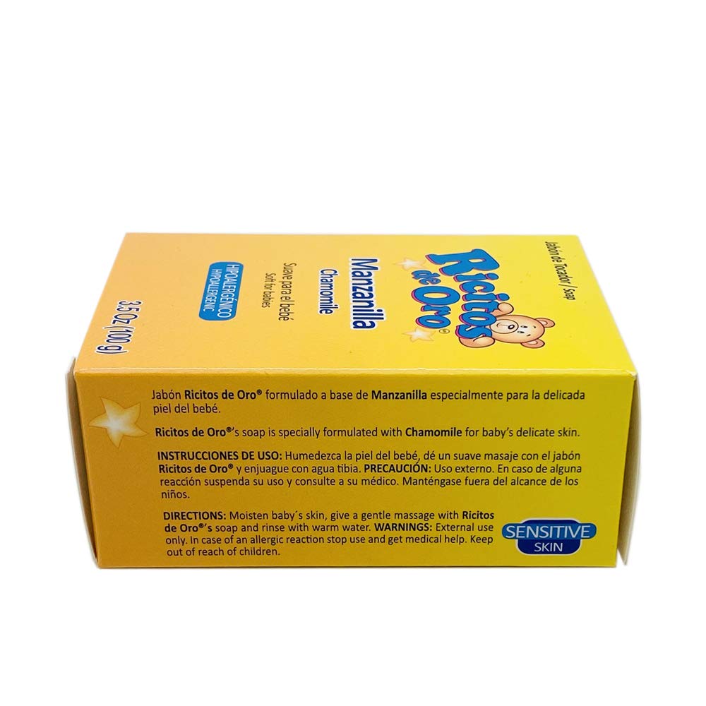 Ricitos de Oro Chamomile Soap Soap With Chamomile Extract 100gr - Thumbnail 3