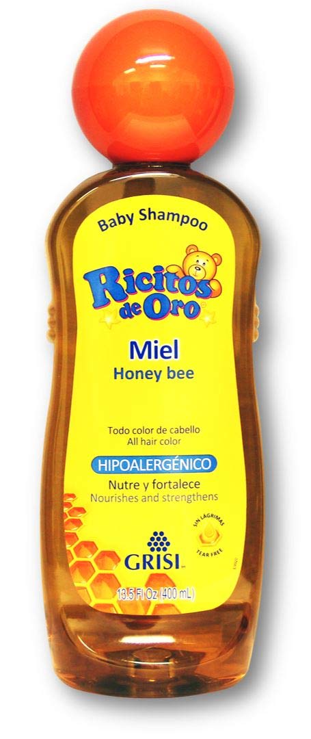 Grisi Ricitos de Oro Shampoo Honey Bee 8.4 oz - Thumbnail 2