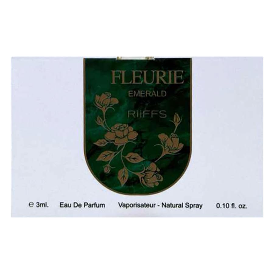 [Tester] Riiffs Fleurie Emerald Citrusy Spicy Gourmand Vial / For Women EDP 3 ml (0.1 oz)