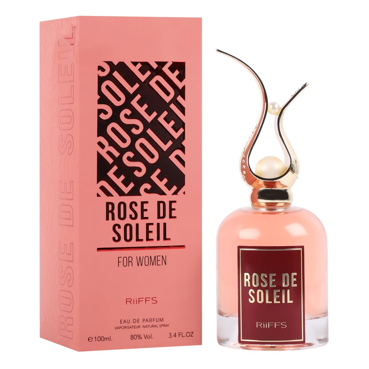 Riiffs Perfumes Rose de Soleil For Women EDP 3.4 oz - Thumbnail 2