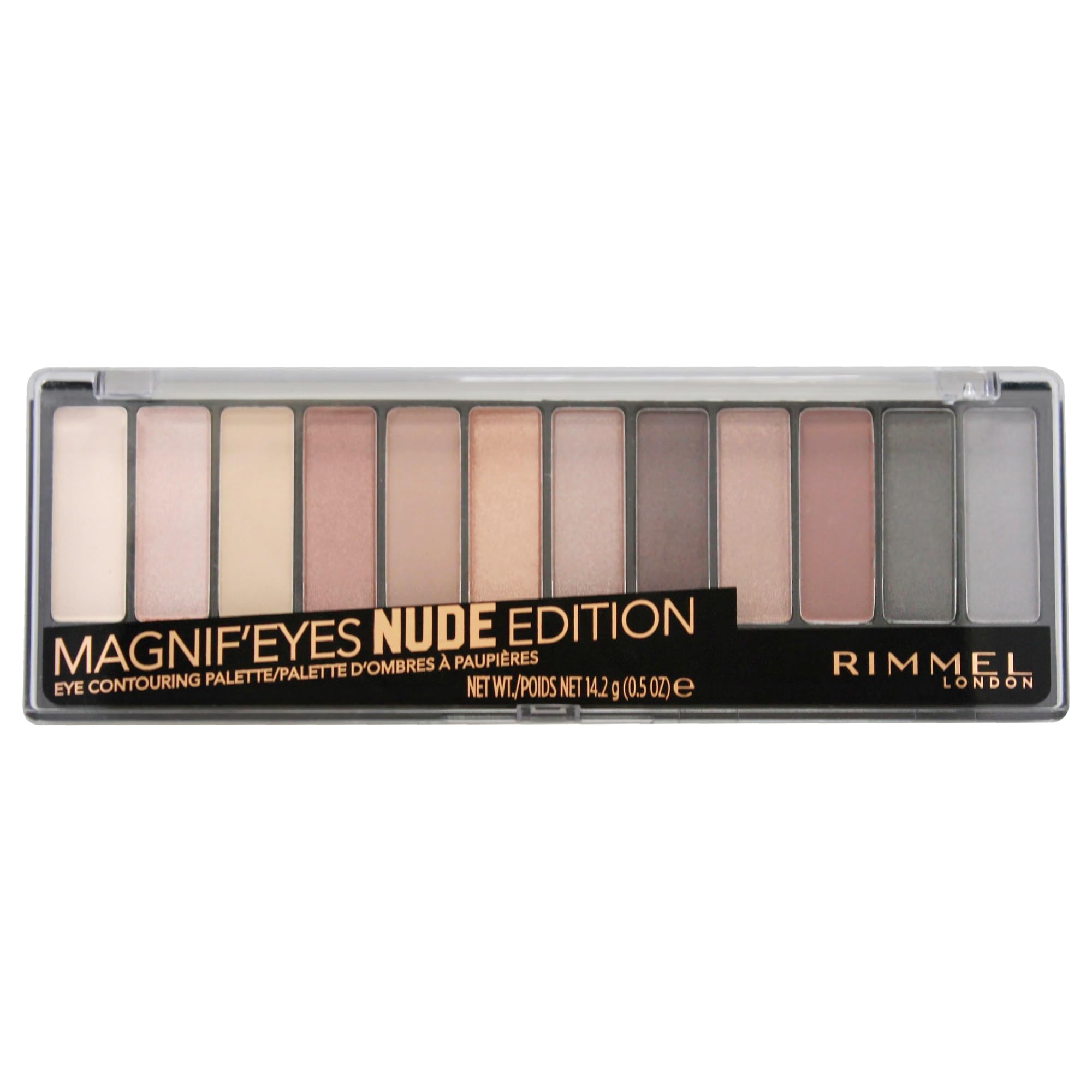(12-pack) Rimmel Magnif'Eyes Eyeshadow Palette Nude Edition