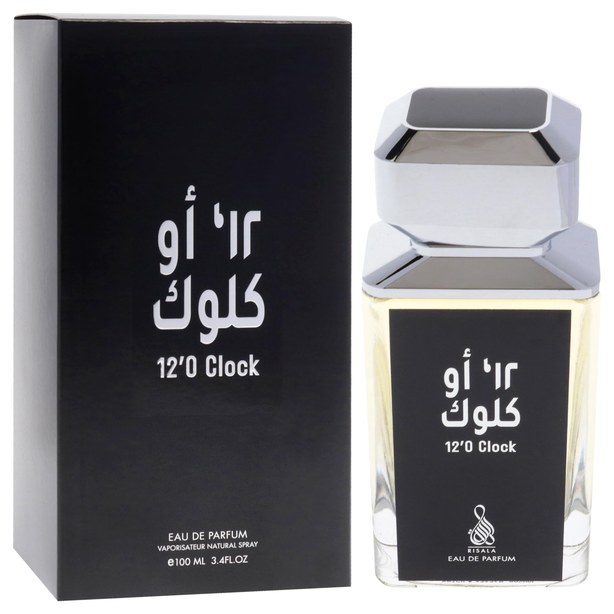 Risala 12 O Clock For Men EDP 3.4 oz - Thumbnail 3