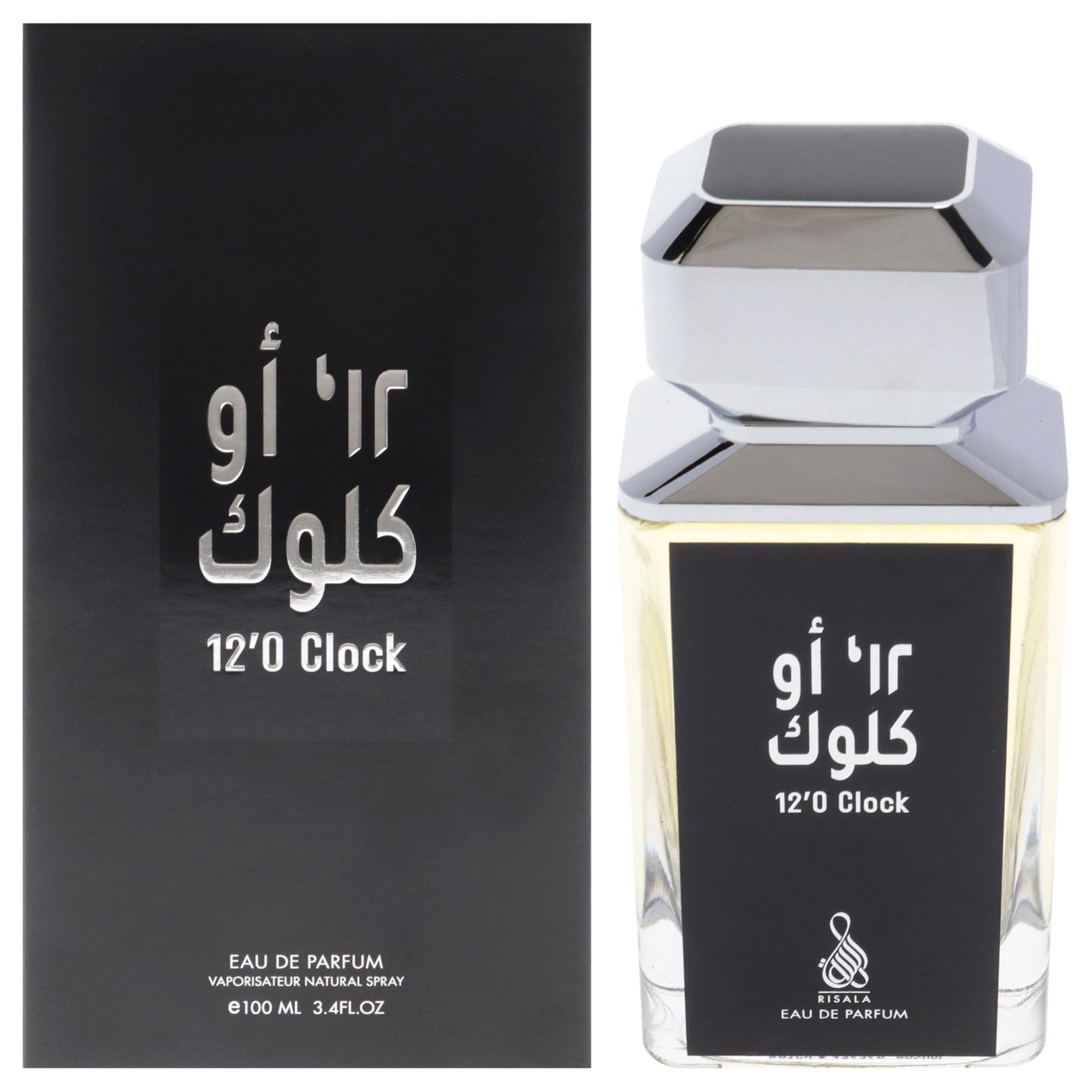 Risala 12 O Clock For Men EDP 3.4 oz