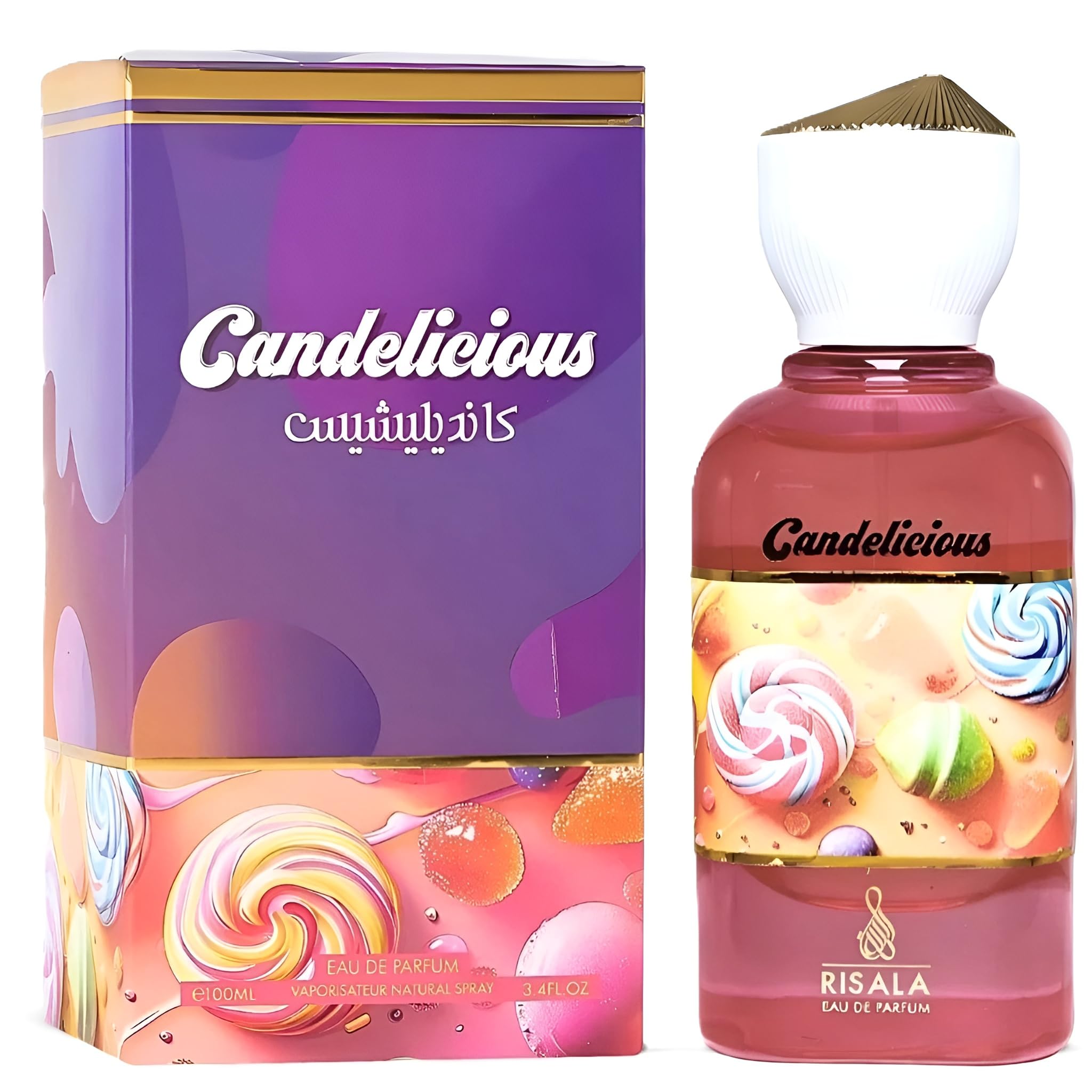Risala Candelicious for Unisex Unisex EDP 3.4 oz - Thumbnail 3