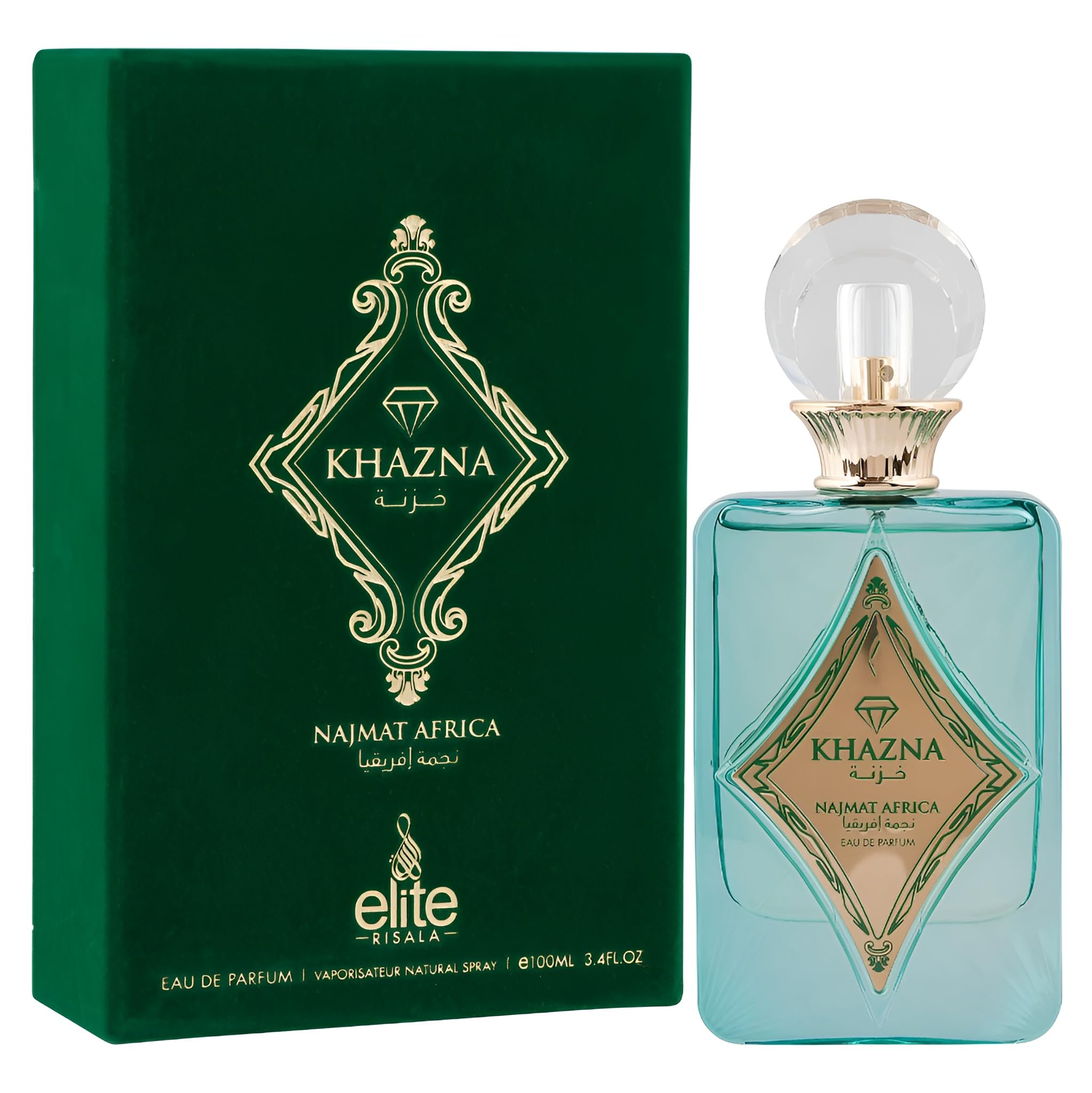 Elite Khazna Najmat Africa By Risala for Unisex Unisex EDP 3.4 oz - Thumbnail 3