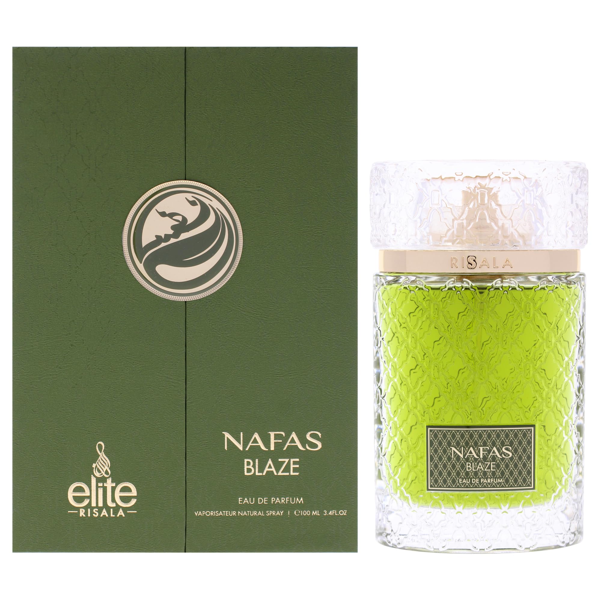RISALA ELITE NAFAS BLAZE(M)EDP SP 3.4oz(Sterling Parfums)