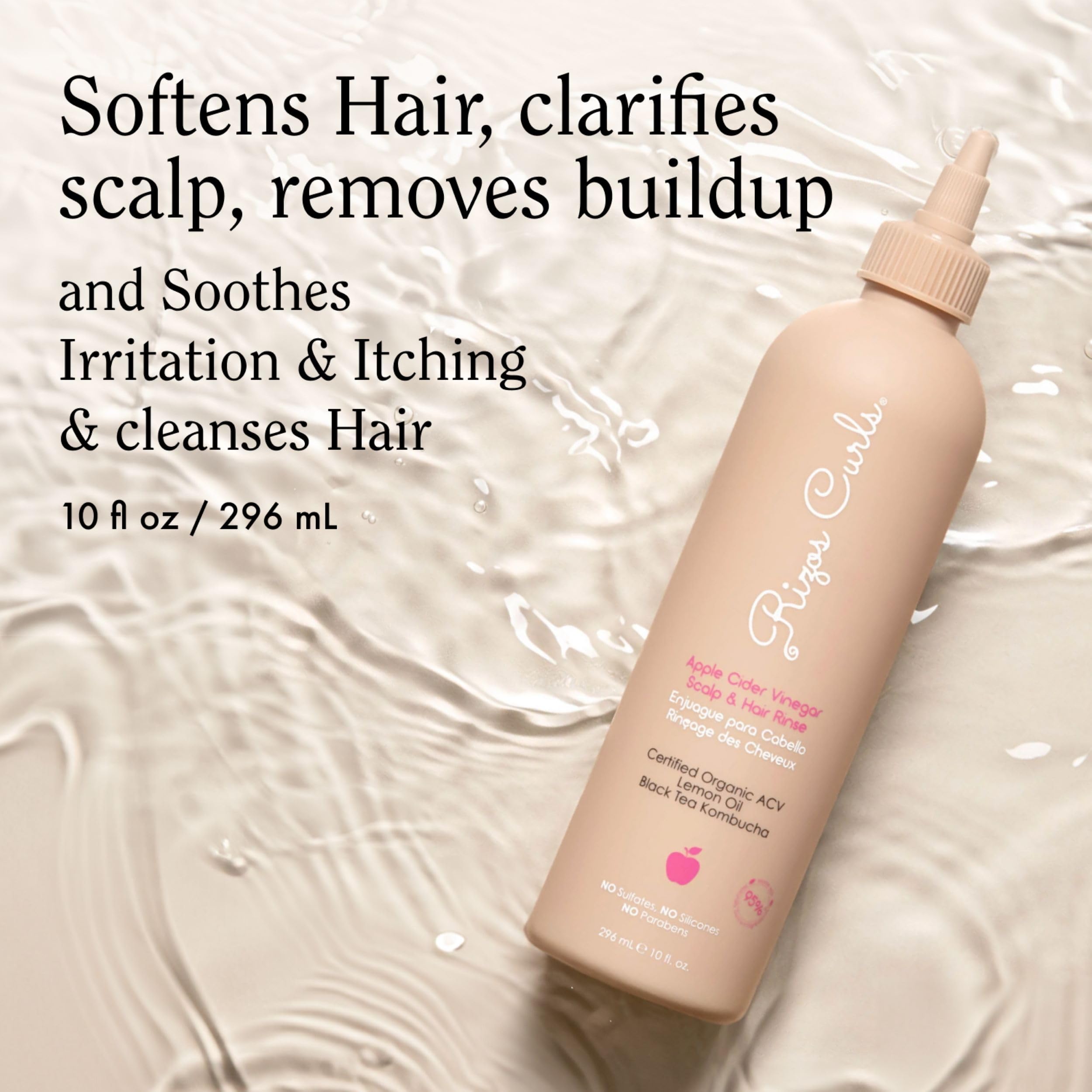 Rizos Curls Acv Scalp Rinse 10 oz - Thumbnail 3