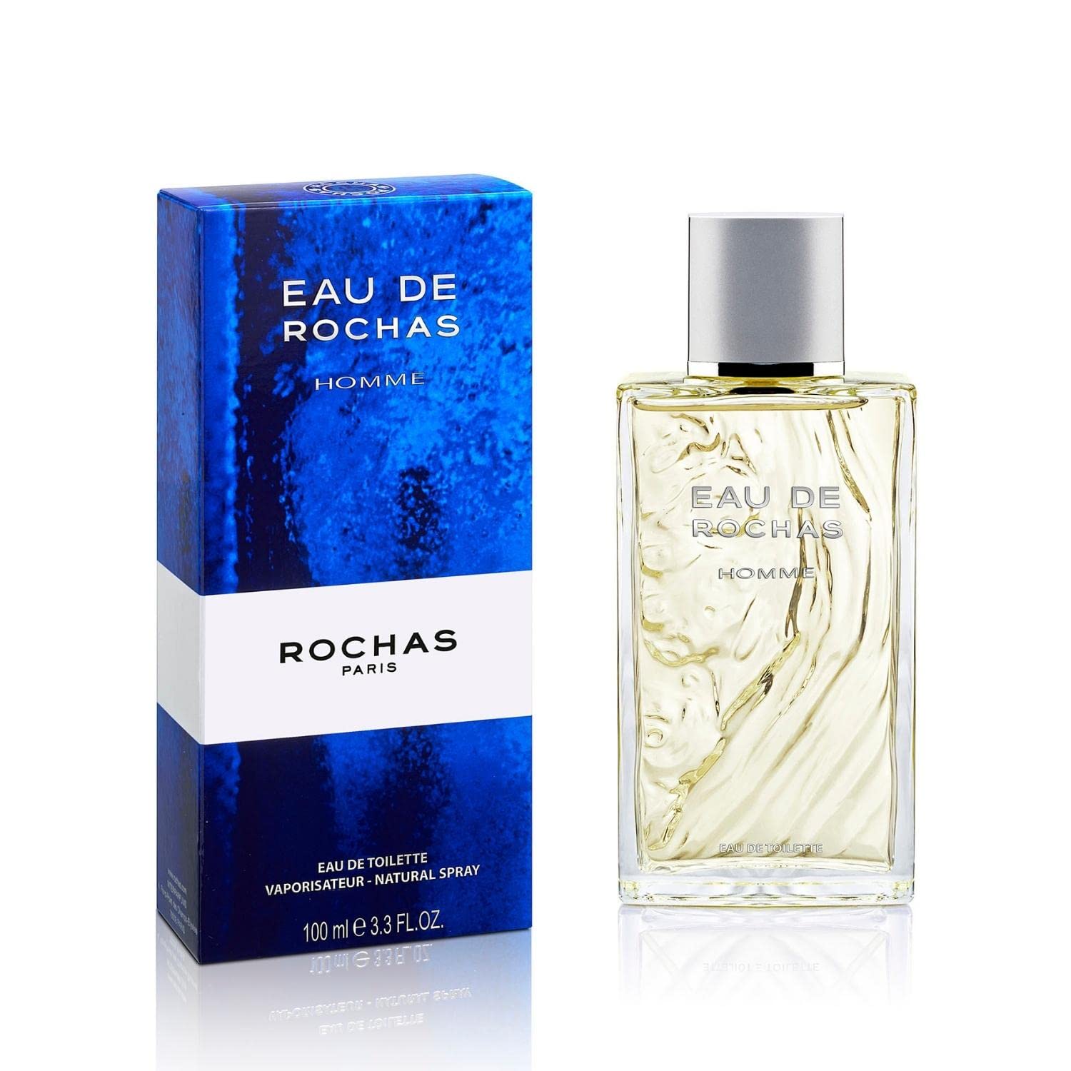 Rochas Homme Citrus Woody 3.3 Fl Oz For Men EDT - Thumbnail 3