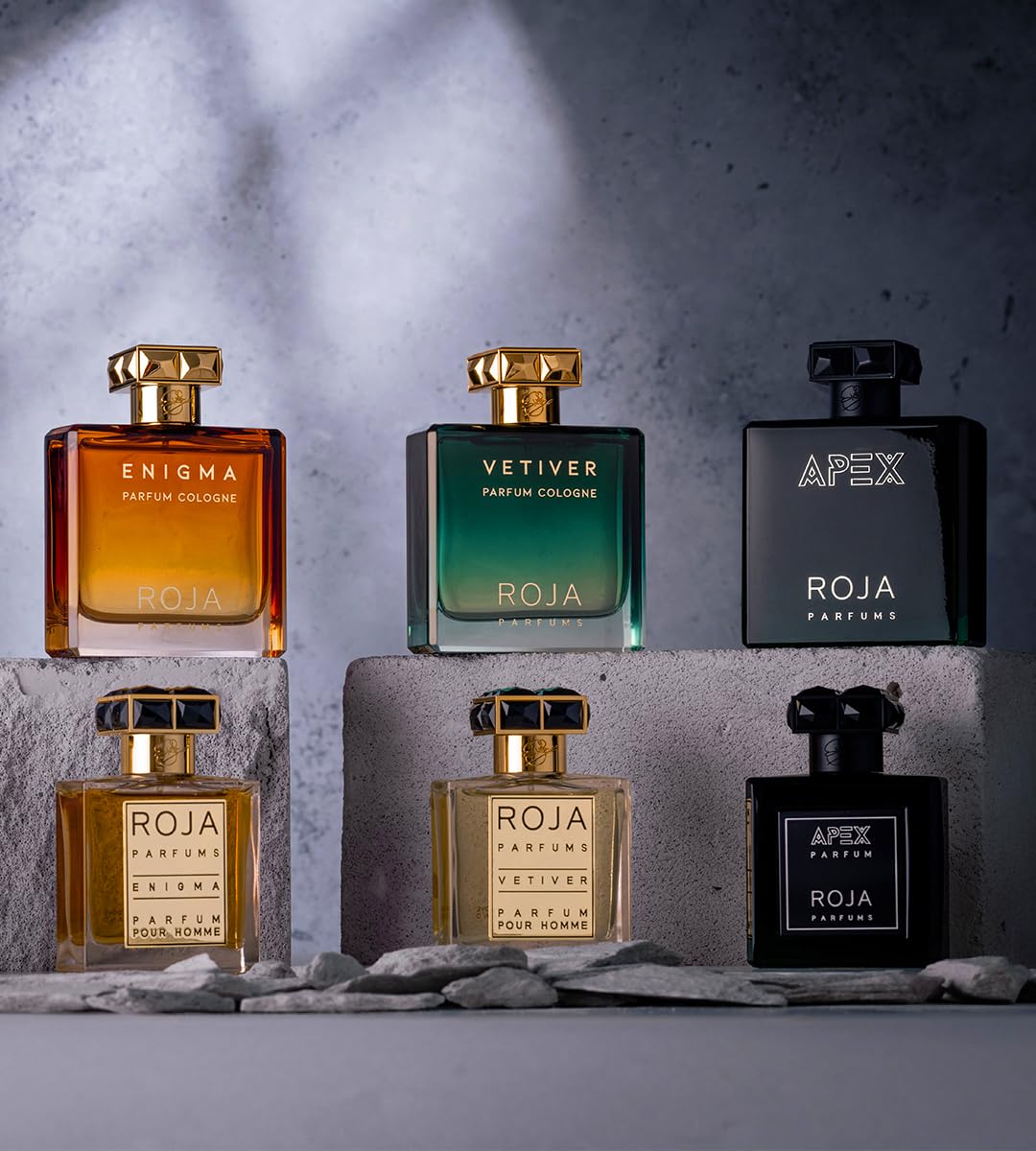 Roja Enigma Parfum Pour Homme / 1.7 Fl Oz Warm Amber Cognac For Men 50 ml - Thumbnail 2