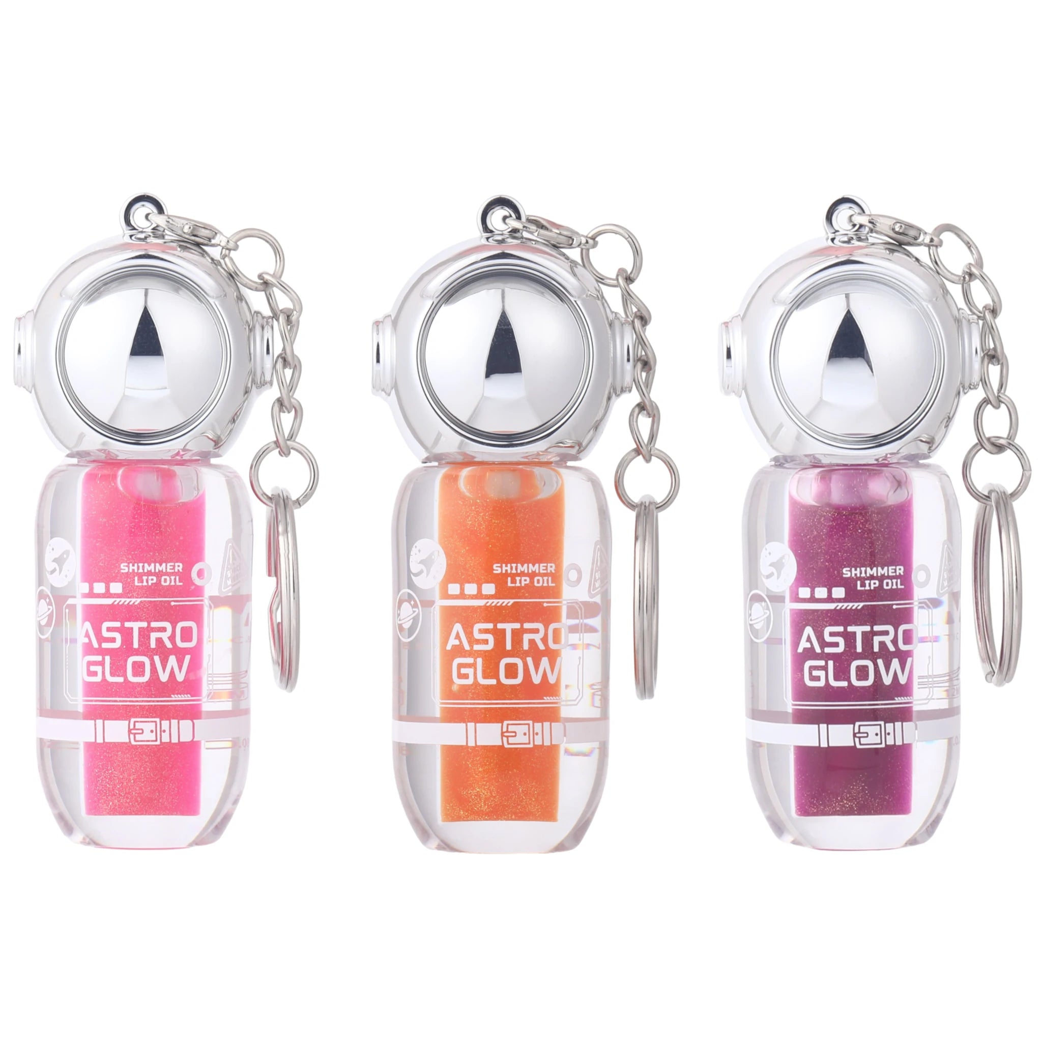 (12-pack) Romantic Beauty Astro Glow Shimmer Lip Oil - Thumbnail 2