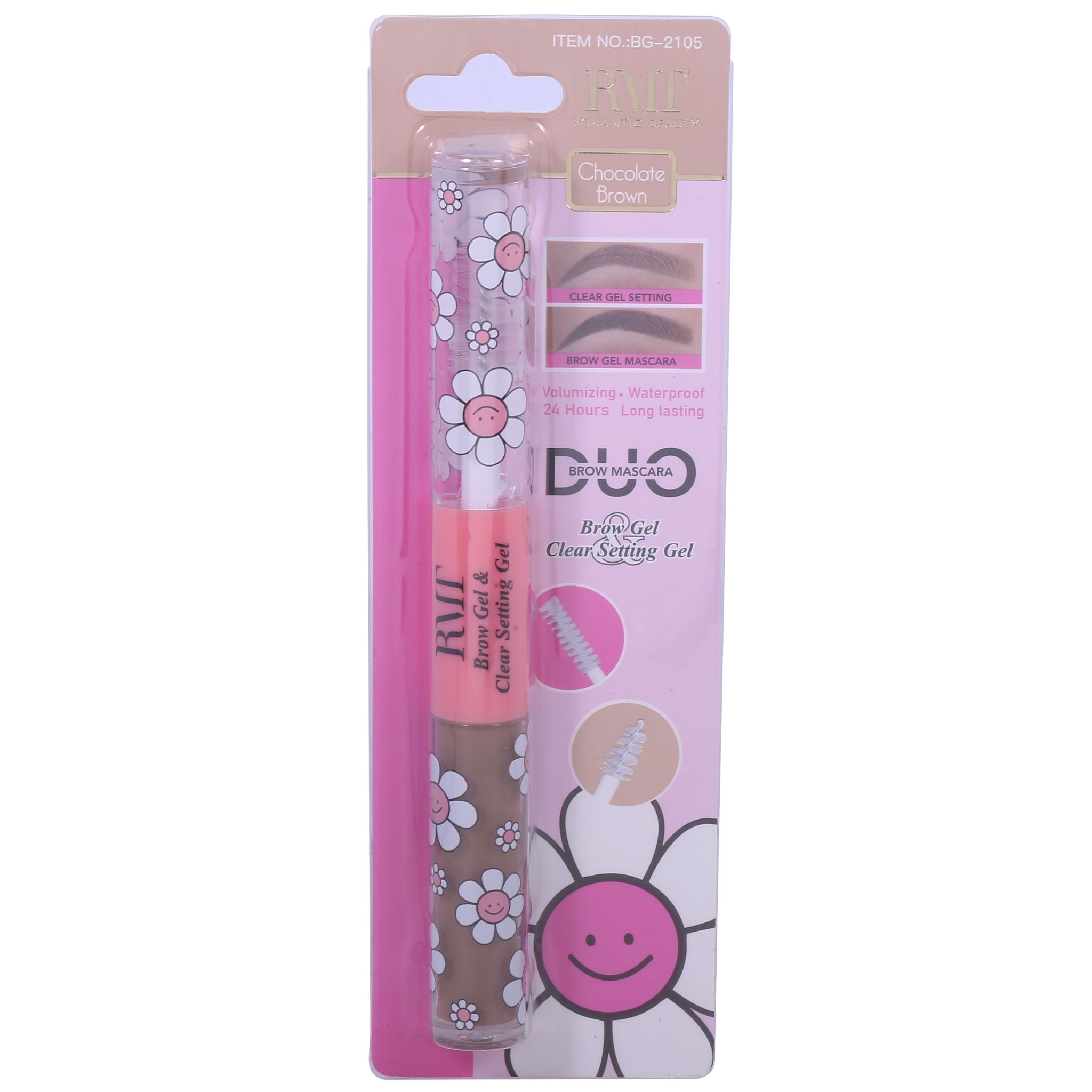 (24-pack) Romantic Beauty Brow Mascara Duo - Thumbnail 3