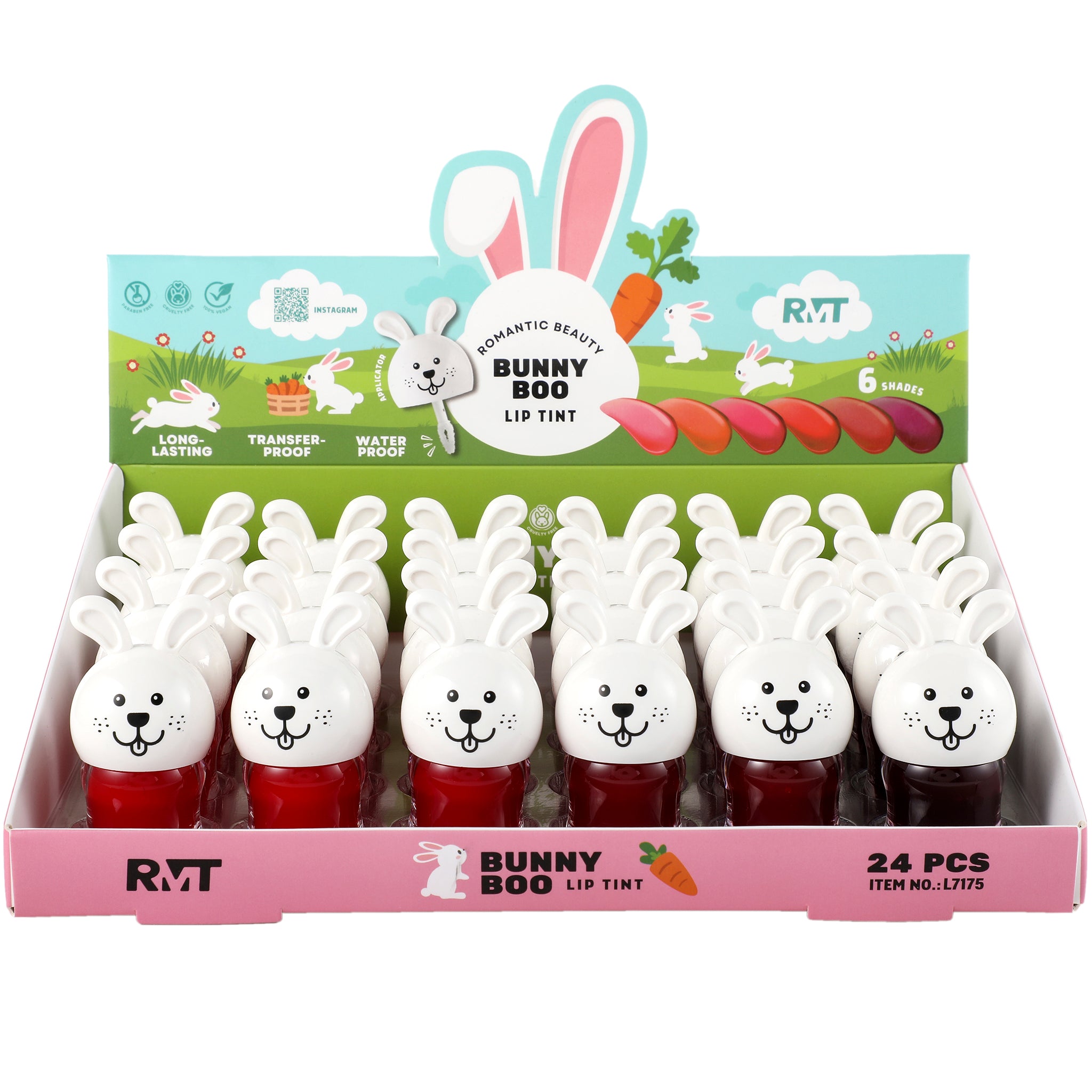 (24-pack) Romantic Beauty Bunny Boo Lip Tint