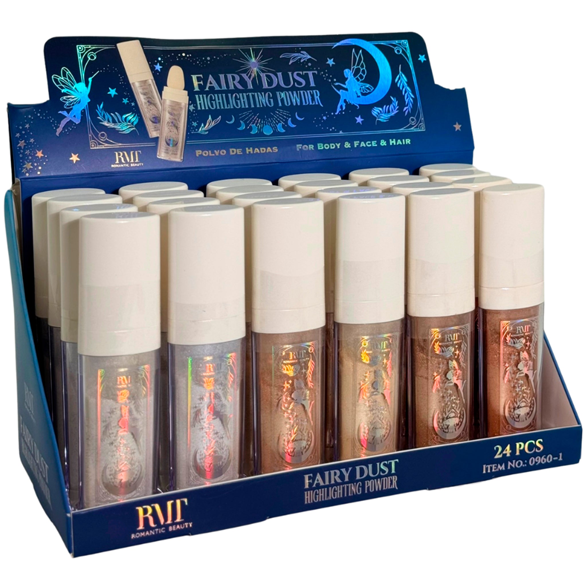 (24-pack) Romantic Beauty Fairy Dust Loose Highlight Powder - Thumbnail 2