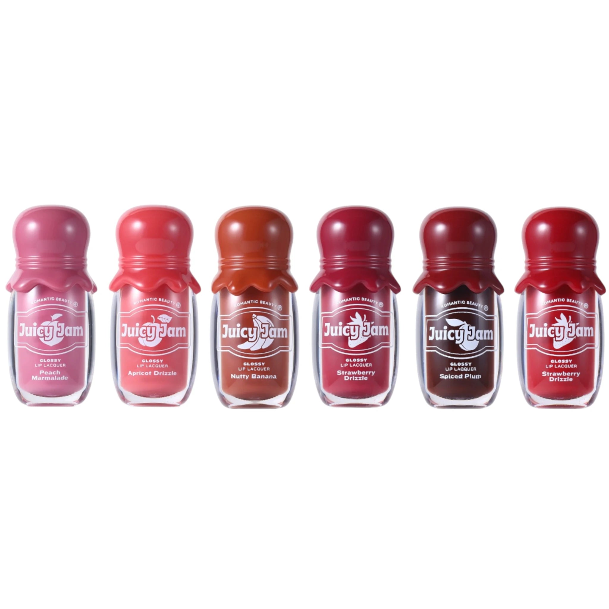 (24-pack) Romantic Beauty Juicy Jam Glossy Lip Lacquer - Thumbnail 2